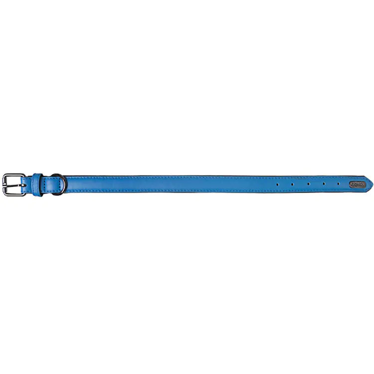 Waterproof Genuine Leather Dog Collar for Small Dogs